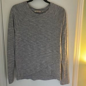 Athleta cross front sweatshirt